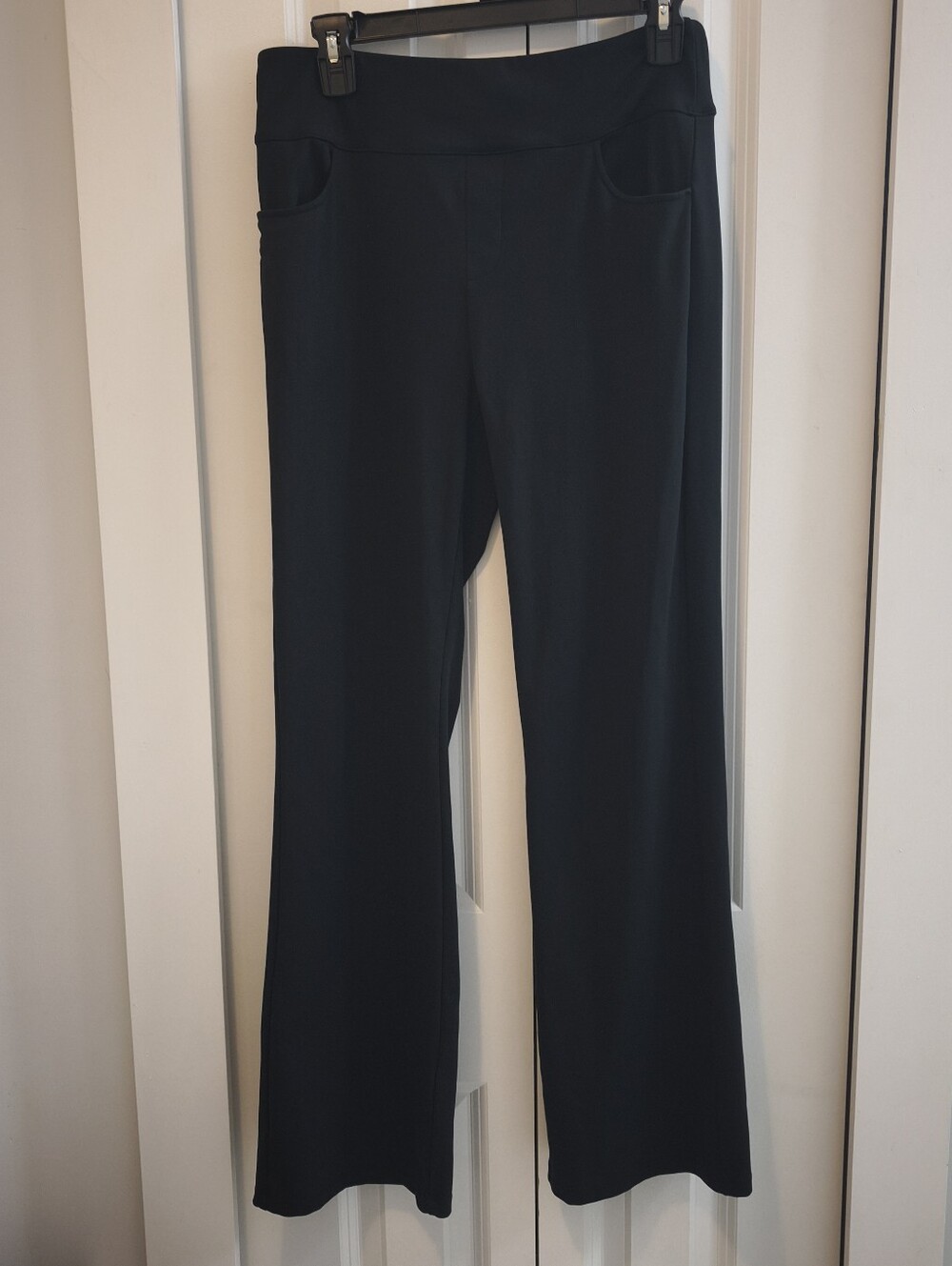 NWOT Stretch Wide-Leg Work Pants With Pockets
